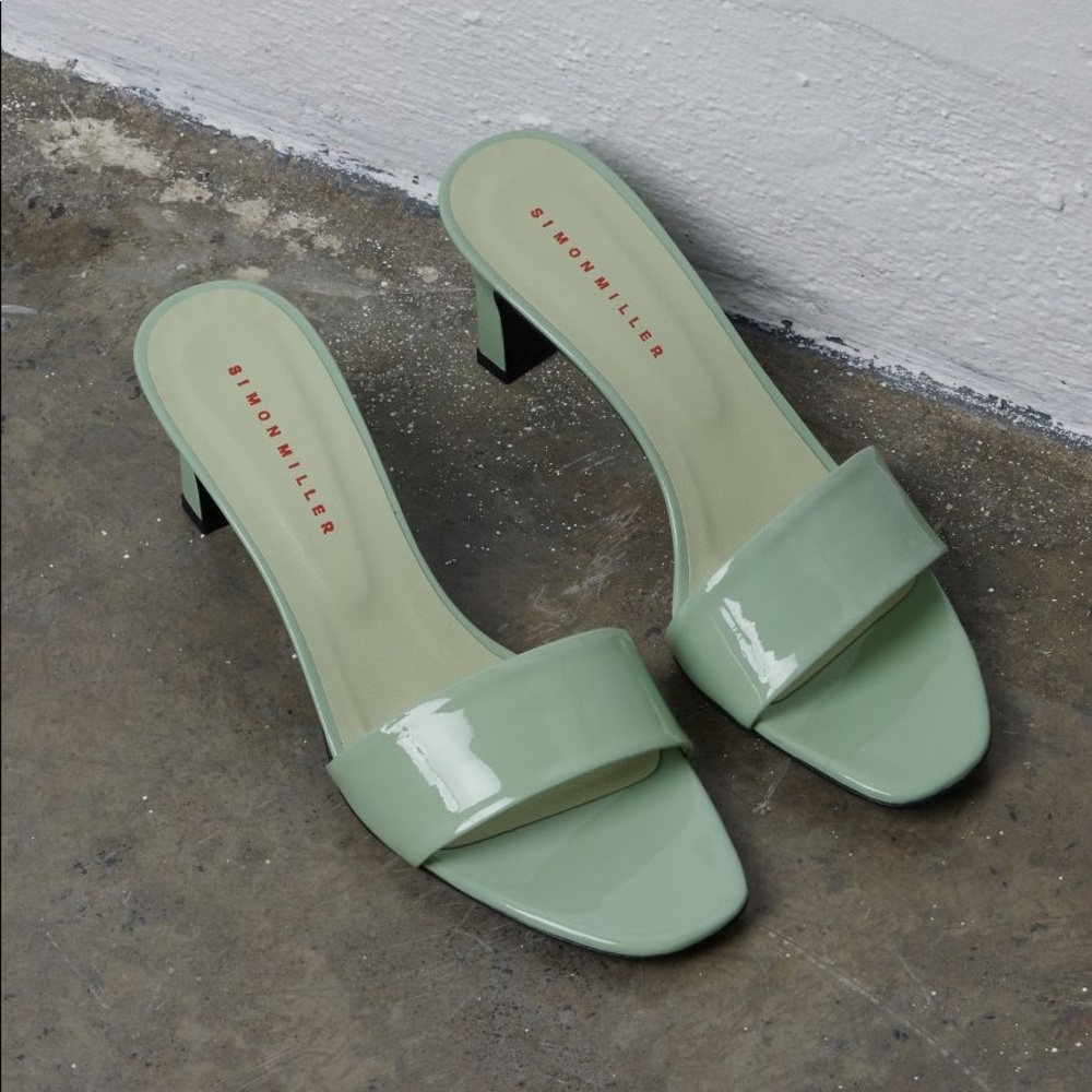 SIMON MILLER Solo Heel in Aqua